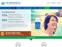 Tablet Screenshot of femmerol.com